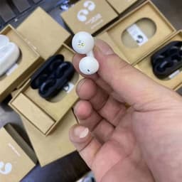 image-Wireless Bluetooth Ear Clip Headset White 5.3
