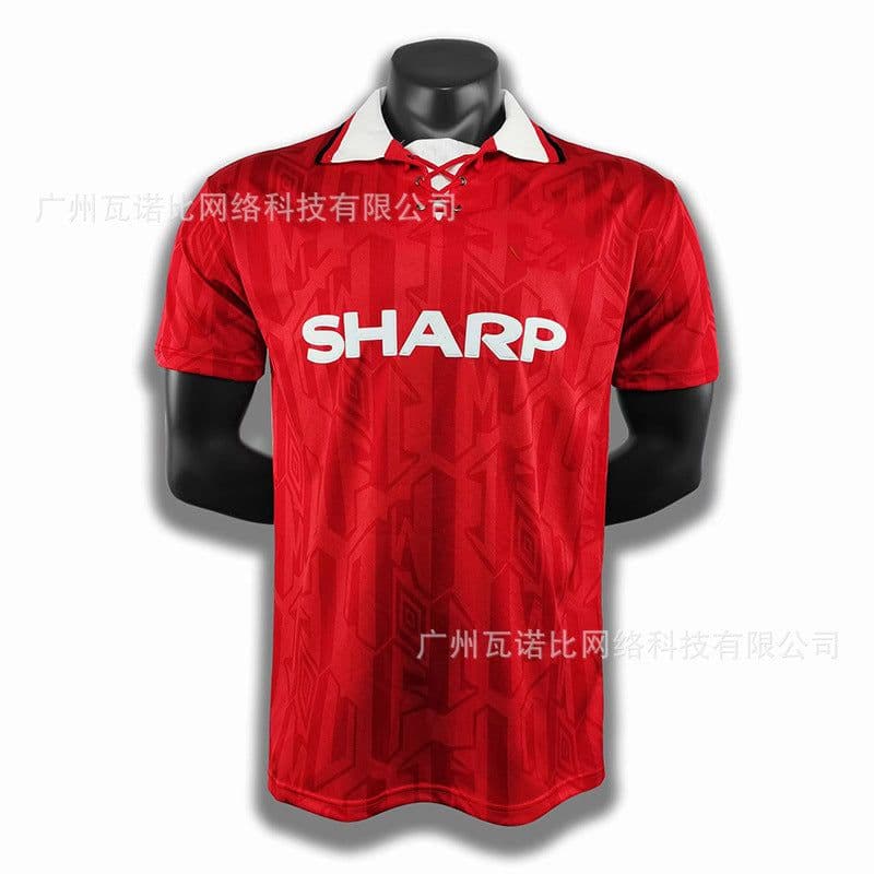 image-Football Jersey - Retro Home Away Long Sleeve Polyester
