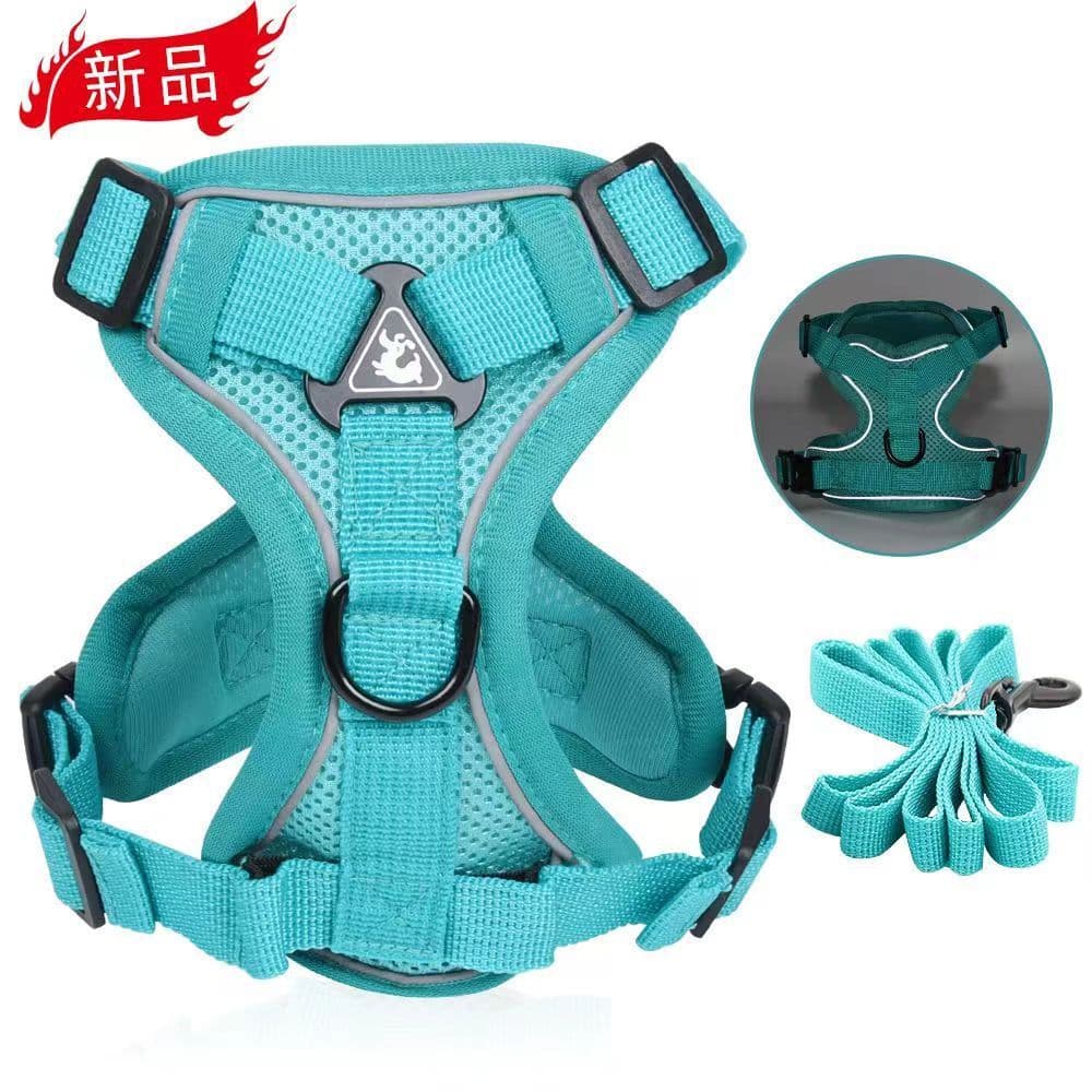 image-Beckett Dog Harness Vest - Brown XL Reflective