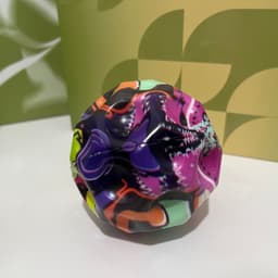 image-Popular PU Graffiti Bouncy Ball Children's Toy
