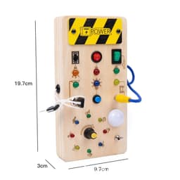 image-Dusan Wood Busy Board - Christmas Tree 15cm