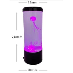 image-Jellyfish LED Night Light - Remote Control 12x33cm Colorful