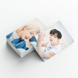 image-StrayKids HYUNJIN FELIX 5-STAR Album Card - Yellow