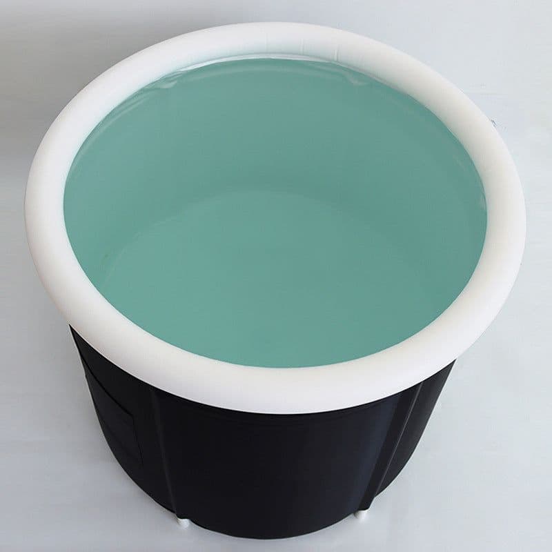 image-Black Folding Bath Barrel 75x75cm Adult