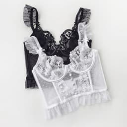 image-French Bra - Ultra-Thin Steel Ring Corset Sexy Lace Design