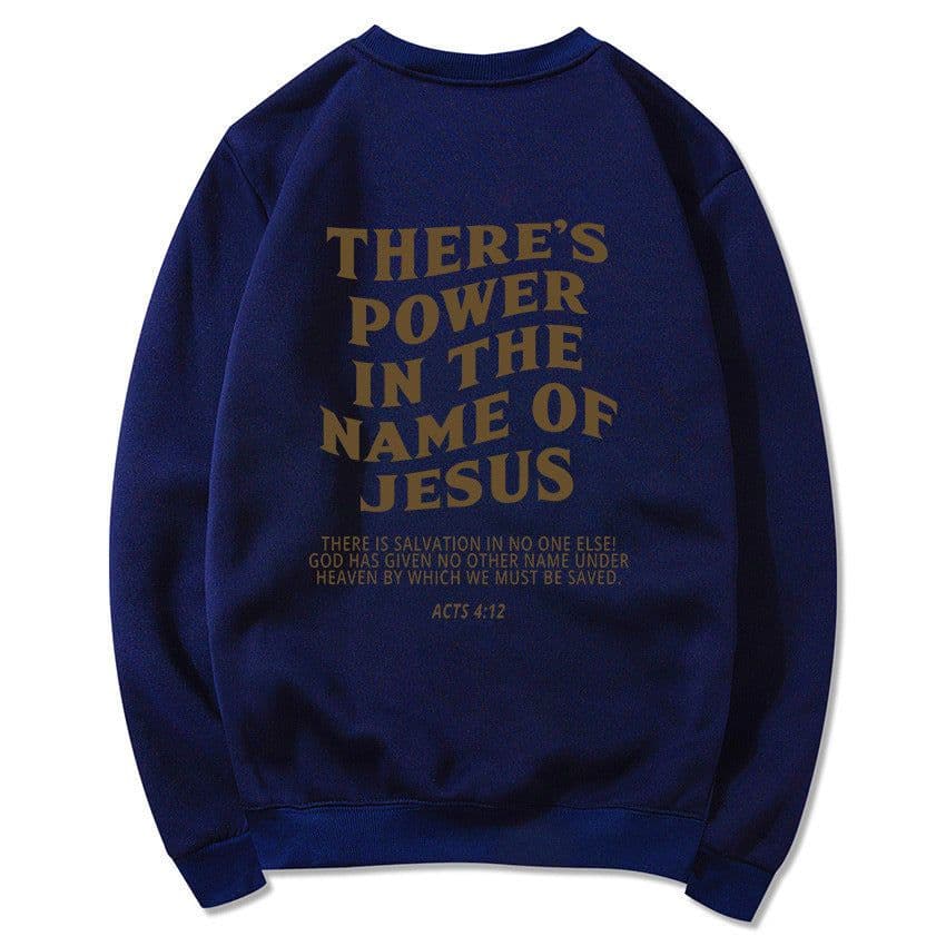 image-Spring and Autumn Solid Color Polyester Round Neck Printed Women's Fleece Jacket Men's and Women's Loose Pullover Tops