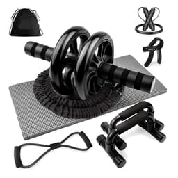 image-LEATOU Ab Wheel 7-Piece Indoor Fitness Equipment Set - LT-TZ32