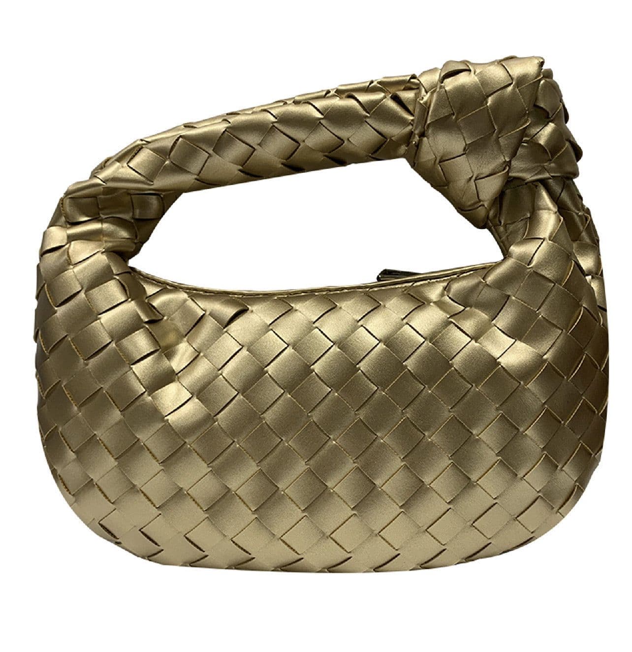 image-Cross-border Woven Handbag - Cloud Dumpling Style