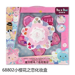 image-Kids Makeup Toy Suitcase - Princess Makeup Set for Girls 7-14 Years Old - Birthday Gift