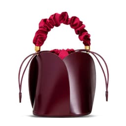 image-GUTT'SMEI Bucket Bag - Dark Green Genuine Leather