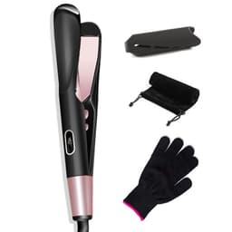 image-Cross-border Electric Hair Straightener Curler - Dual