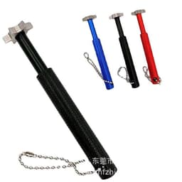 image-Supply aluminum alloy golf head ditch cleaner golf club ditch cleaning tool metal ball head cleaner
