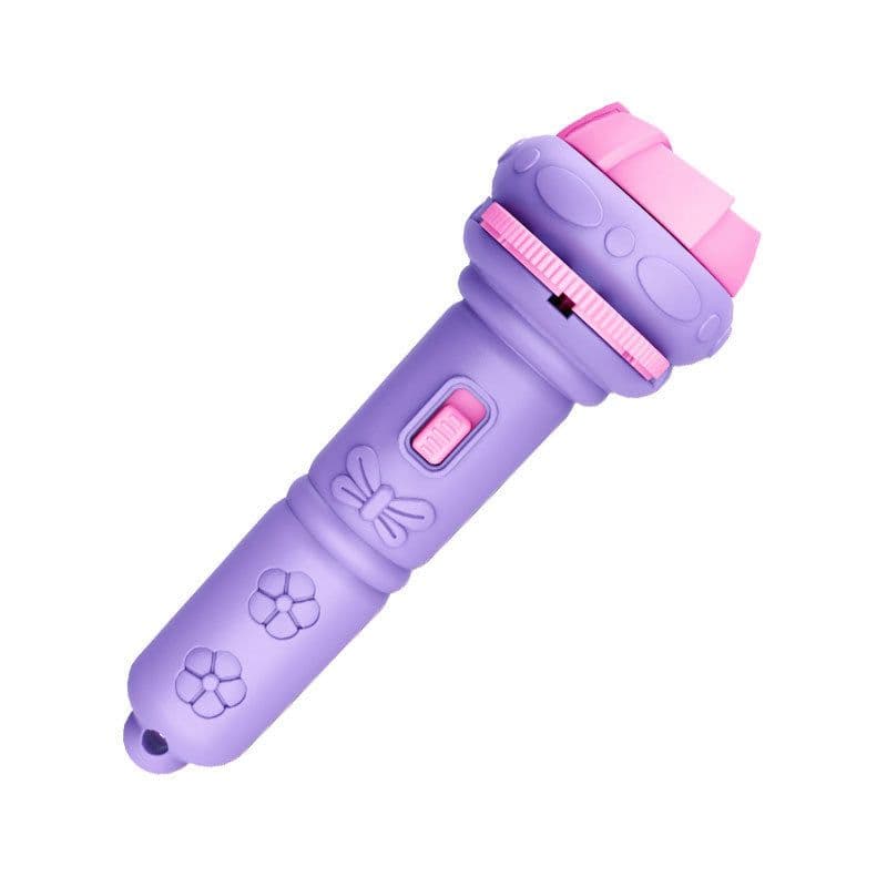 image-Cartoon Children's Projection Flashlight - Glow Toy
