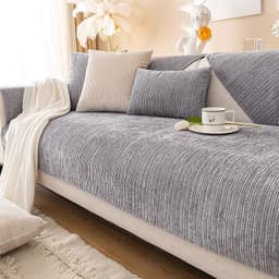image-Hongyuan Fashion Chenille Sofa Cushion, Green, Universal Cover