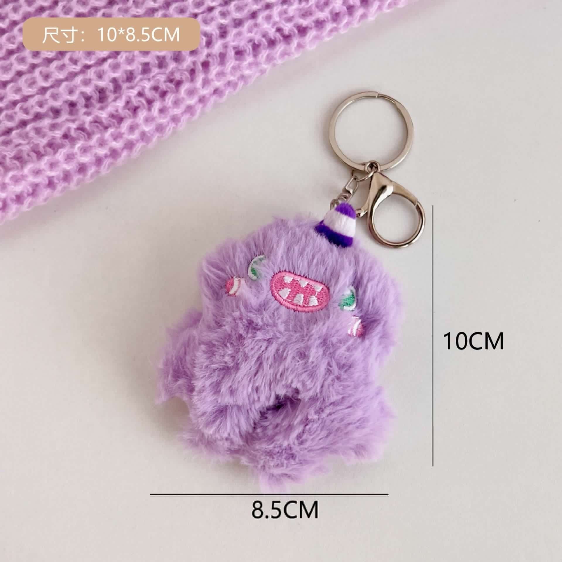 image-Tengyi Youpin 11cm Plush Pendant Doll Keychain Black Ear Puppy