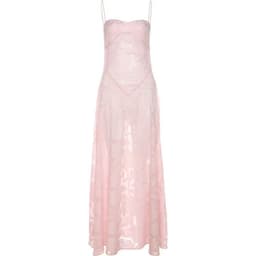 image-Floral Fishbone Suspender Dress - Seaside Style