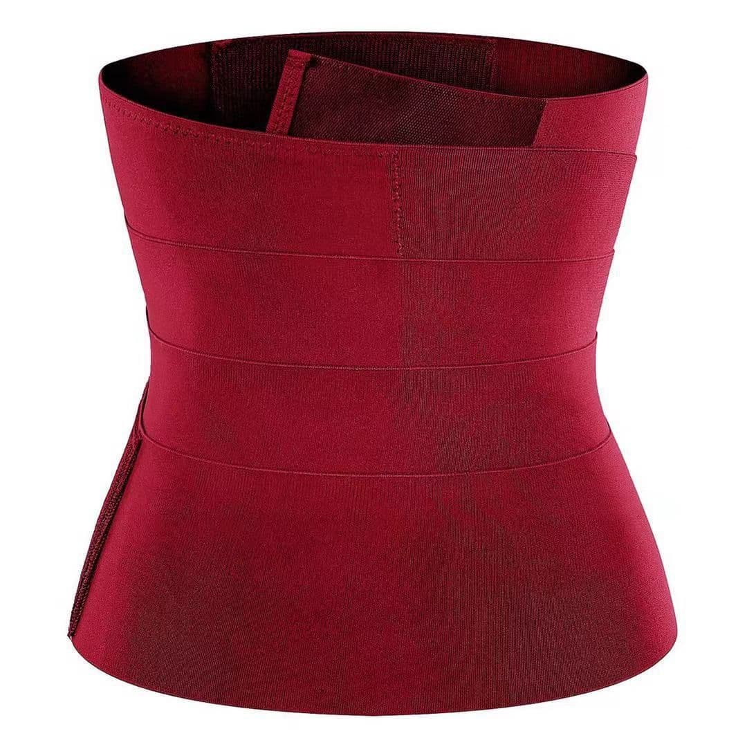 image-Cross-border new waist trainer sports restraint belt ladies belt tummy wrap elastic abdominal belt