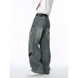 image-MTLCLOTHES Men's Retro Wide-leg Jeans Spring 2024