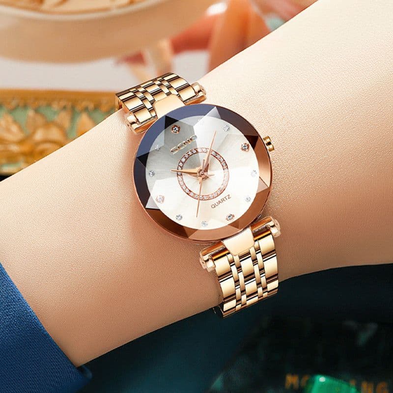 image-SENO Women's Watch - Purple 26mm Stainless Steel