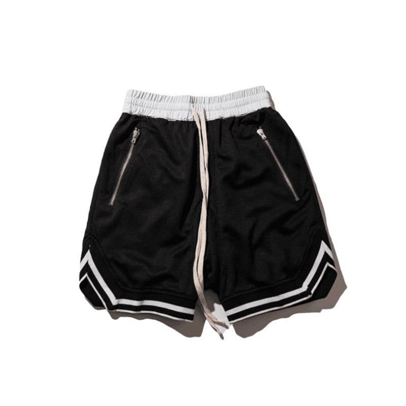 image-LIVE GREAT Men's Hip-Hop Shorts - FOG Large Green 4XL Casual Basketball Pants