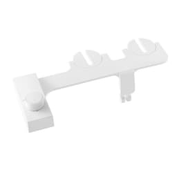 image-Ultra-Thin Toilet Bidet Cleaner, Dual Nozzle, EU CE Certified, 6mm Thickness, Manual