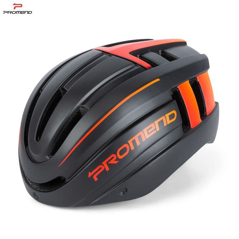 image-PROMEND Magnetic Bike Helmet - Titanium Gray L USB