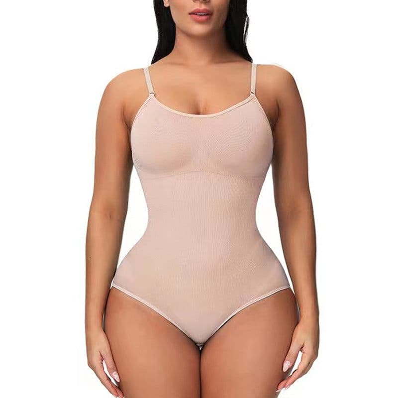 image-Dinifer Nylon Bra Underwear - Skin Color XXXL