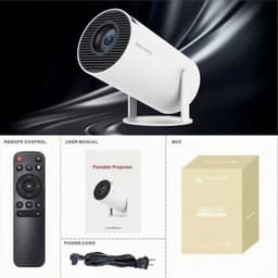 image-HY300 Android 11 Portable Projector 720P