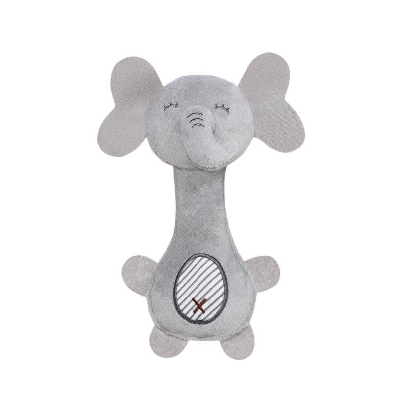 image-SPPH Plush Animal Hand Rattle - Yellow Deer
