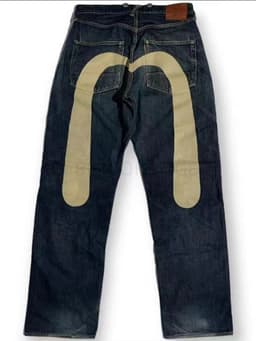 image-European and American hip-hop American style first year classic niche ins print men and women loose trendy trousers cool jeans