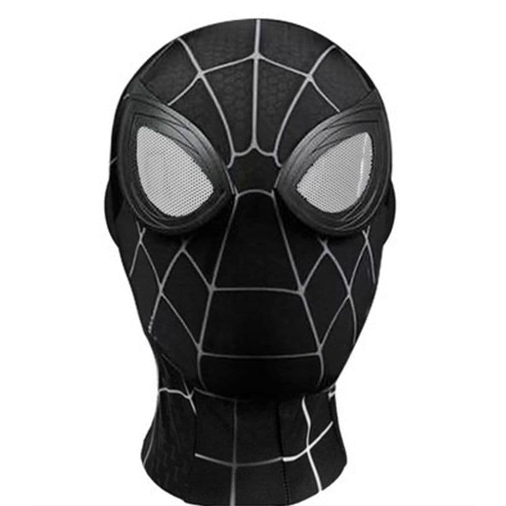 image-Halloween performance stage headgear children adult expedition steel anime glasses tights spiderman face mask