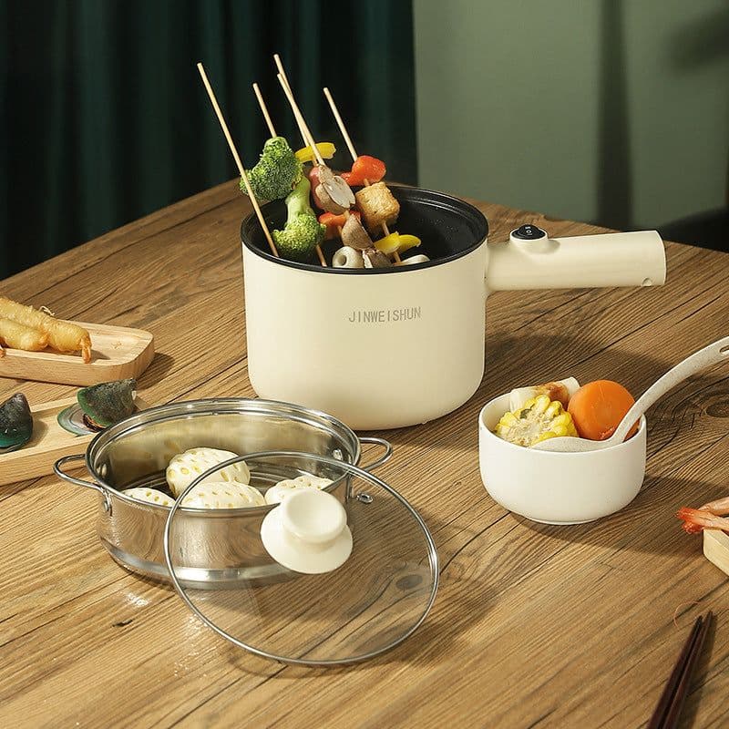 image-Noodle Pot Electric 2-Person Non-Stick Hot Pot