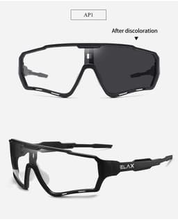 image-ELAX Cycling Glasses Color-Changing Windproof AP