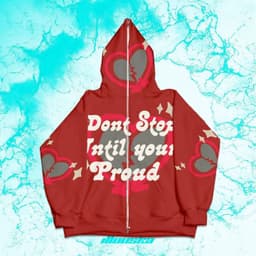 image-Zhongshan Millennium Y2K Hoodie - Yellow XXL Gothic Print Zipper