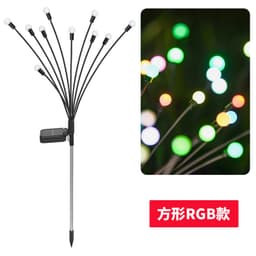 image-Cross-border solar lawn lamp garden lamp LED wind-driven firefly ground plug lamp garden decoration festival lamp dynamic