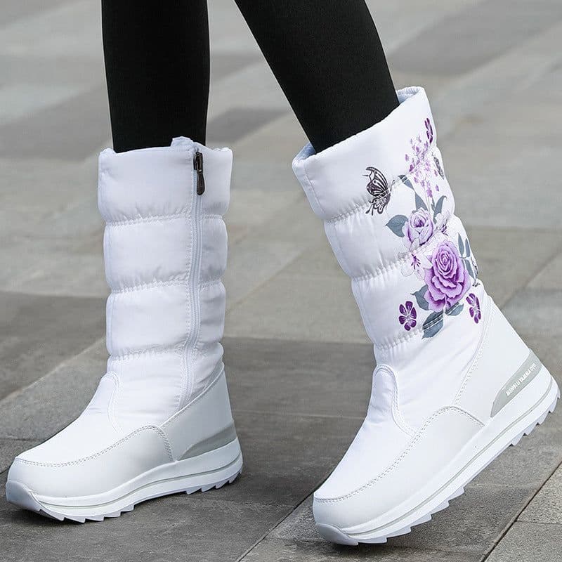 image-cocodog Women's Snow Boots - Black High-Top Winter