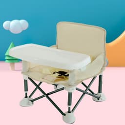 image-Children's Foldable Portable Dining Chair