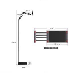 image-Mobile Phone Floor Bracket Telescopic