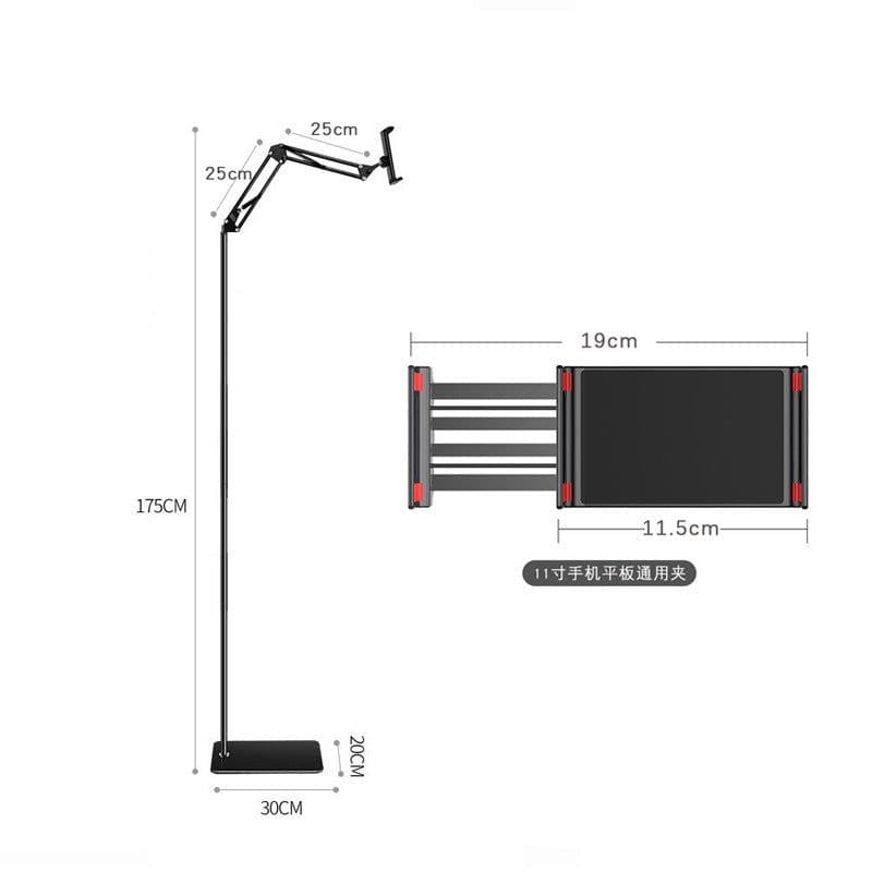image-Mobile Phone Floor Bracket Telescopic