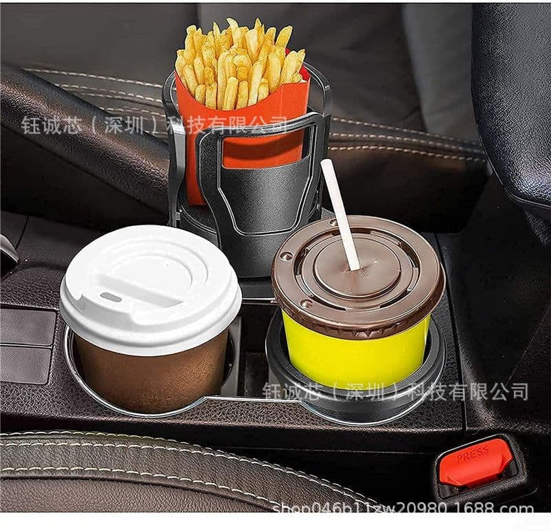image-All Purpose Car Cup Holder and Organizer ashtray car beverage cup holder