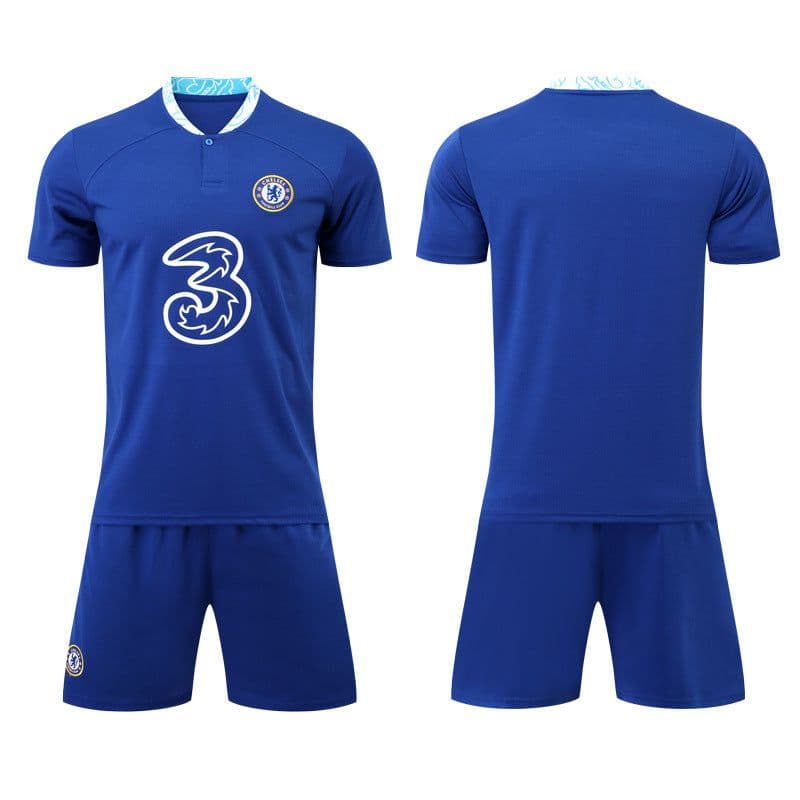 image-Football Jersey - Unisex Polyester Soccer Kit Adult