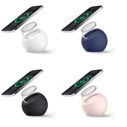 image-MagSafe Silicone Wireless Charging Stand - Grey
