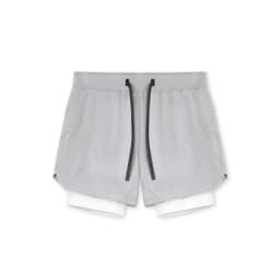image-Men's 2023 Quick-Dry Sports Shorts - Black 3XL Moisture Wicking
