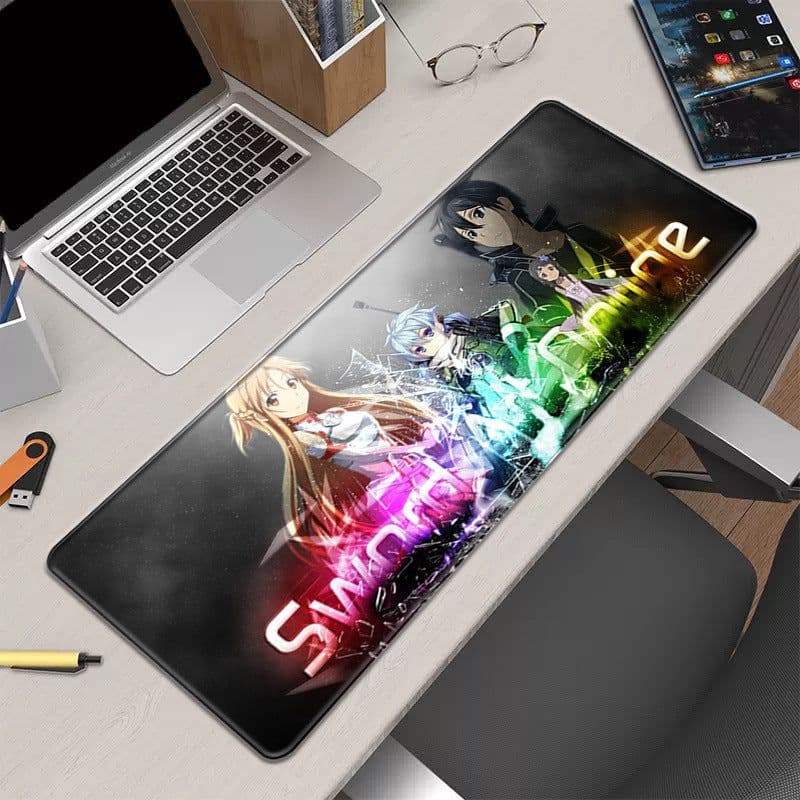 image-Dragon Ball Cartoon Mouse Pad - Natural Rubber - Anti-Slip Thickened Desk Mat