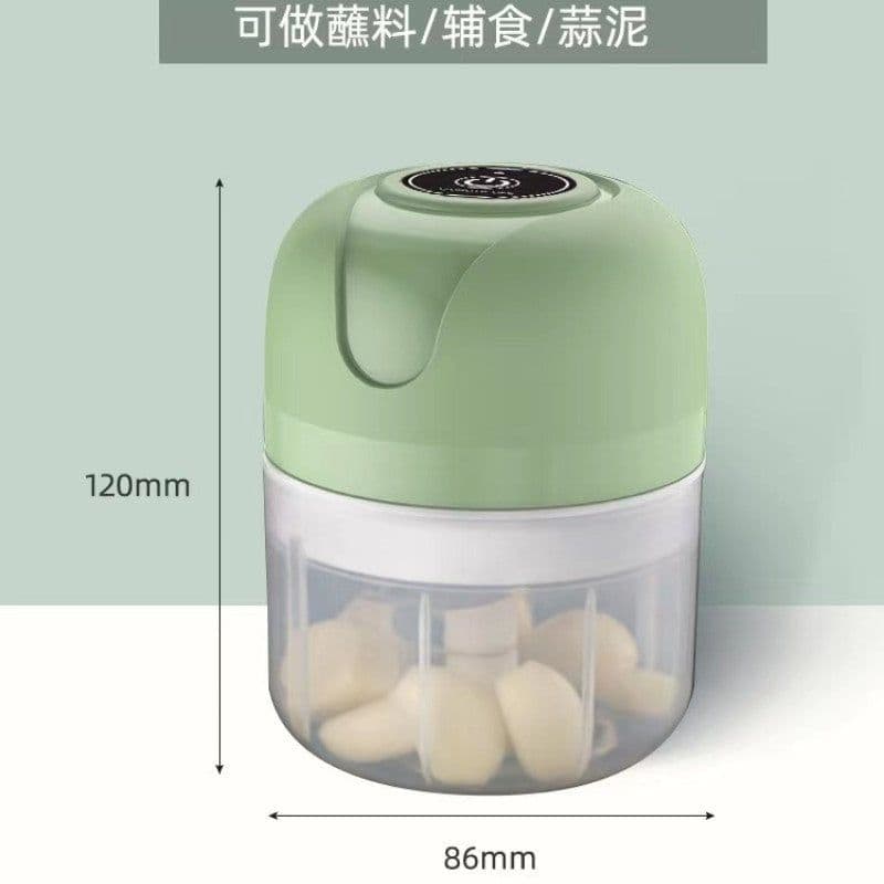 image-Electric Garlic Press - Home Kitchen Tool