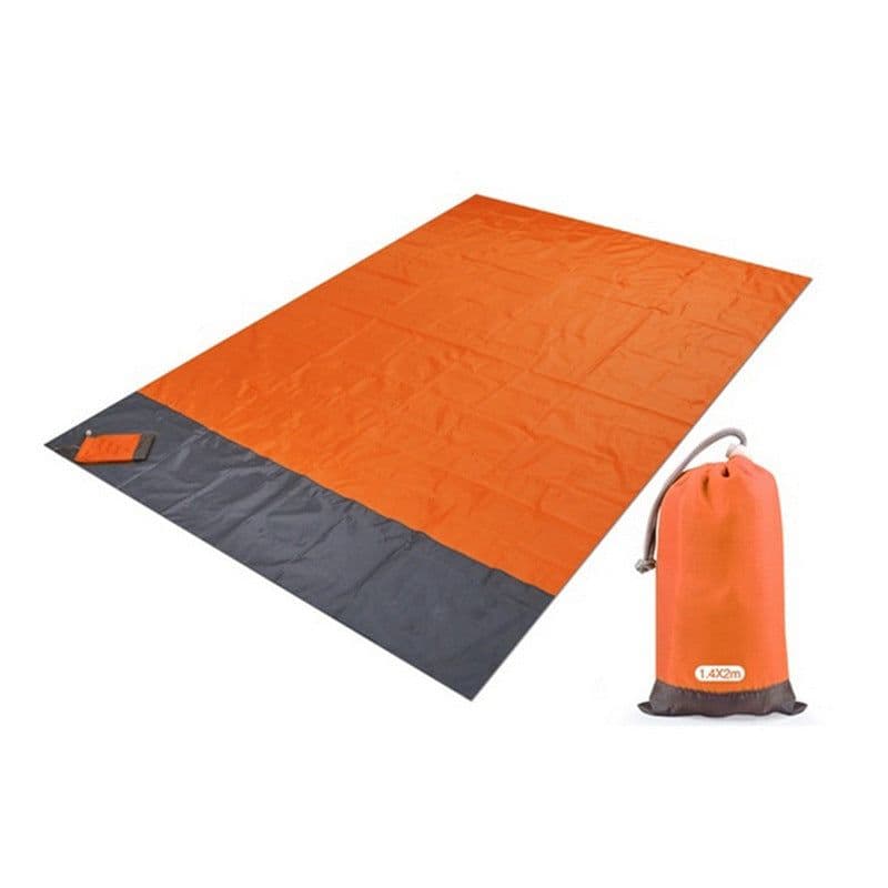 image-Waterproof Picnic Mat 140x200cm Army Green Portable