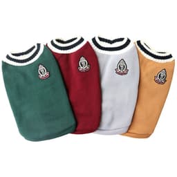 image-Pet Clothes Knitted Vest - Grey 5XL