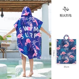 image-Reese Microfiber Beach Changing Robe Pink
