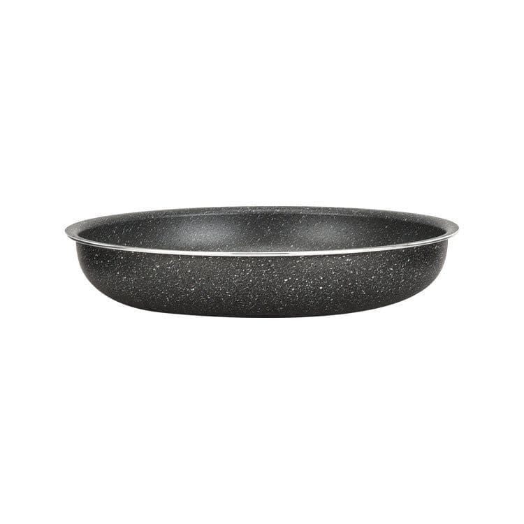 image-uJoy 13-Piece Non-Stick Pan Set, Ivory White, Aluminum, 30cm Wok