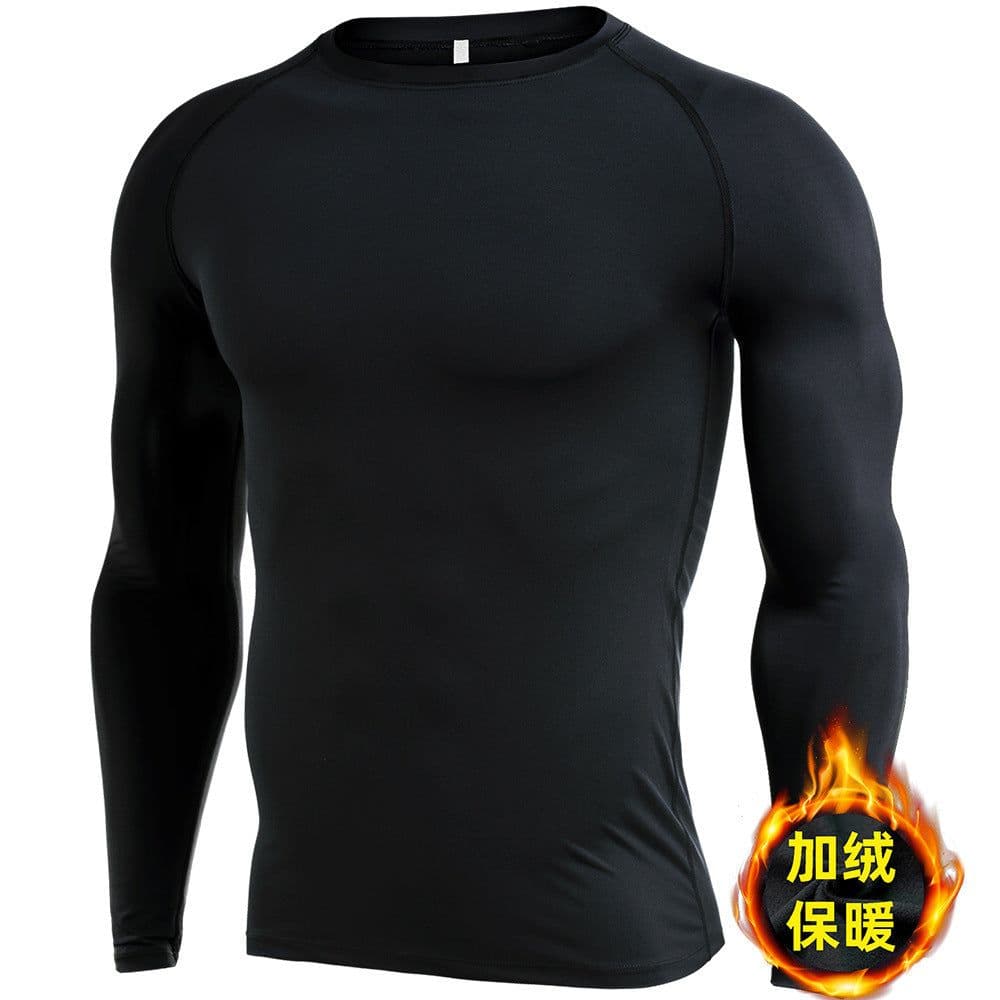image-Si Ge Tu Fitness Long Sleeve - Gray 3XL Quick Dry